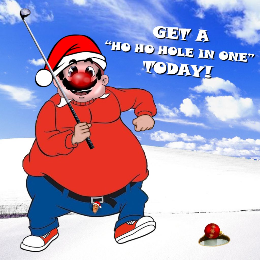 Get a Ho Ho Hole in One Today