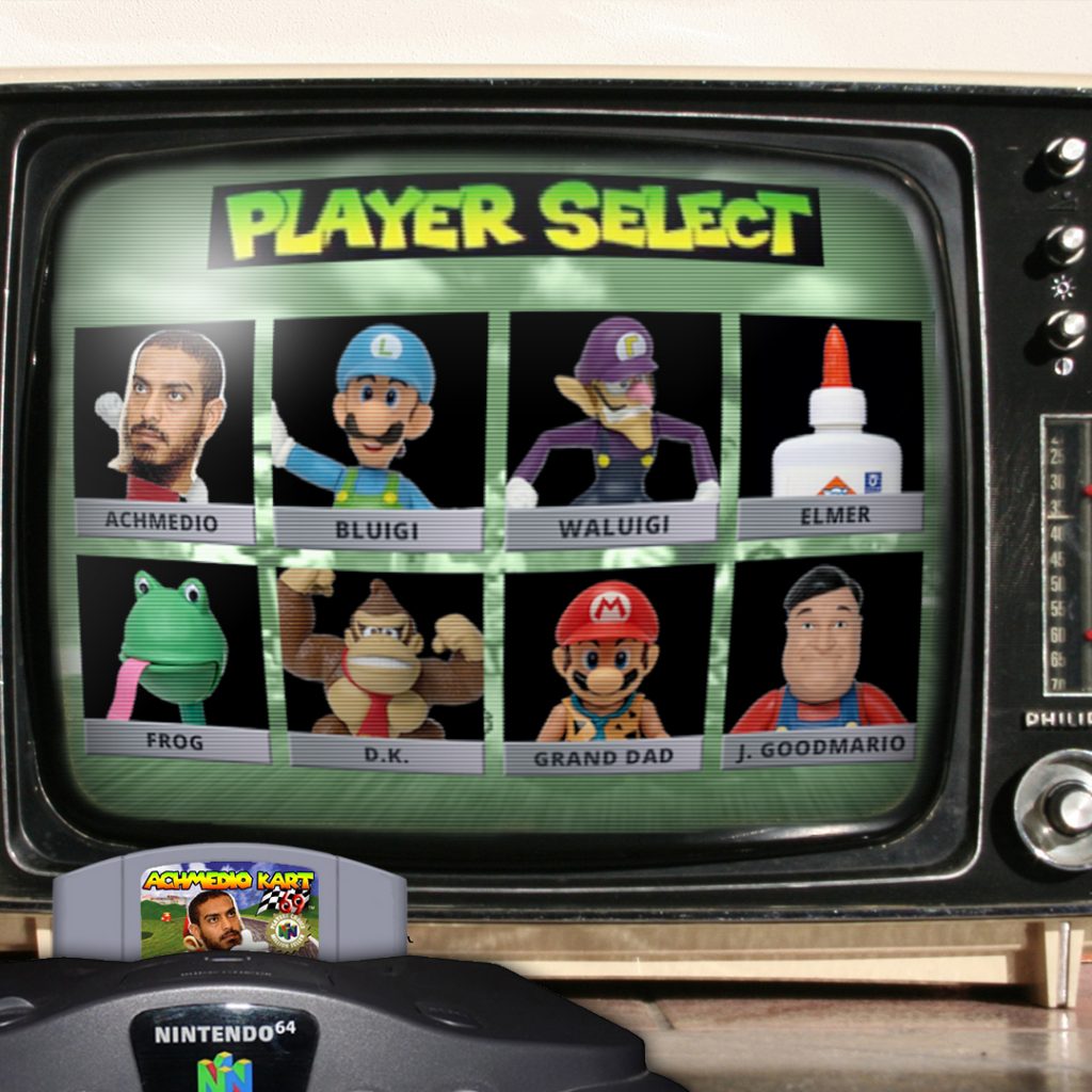 Achmedio Kart Select Screen