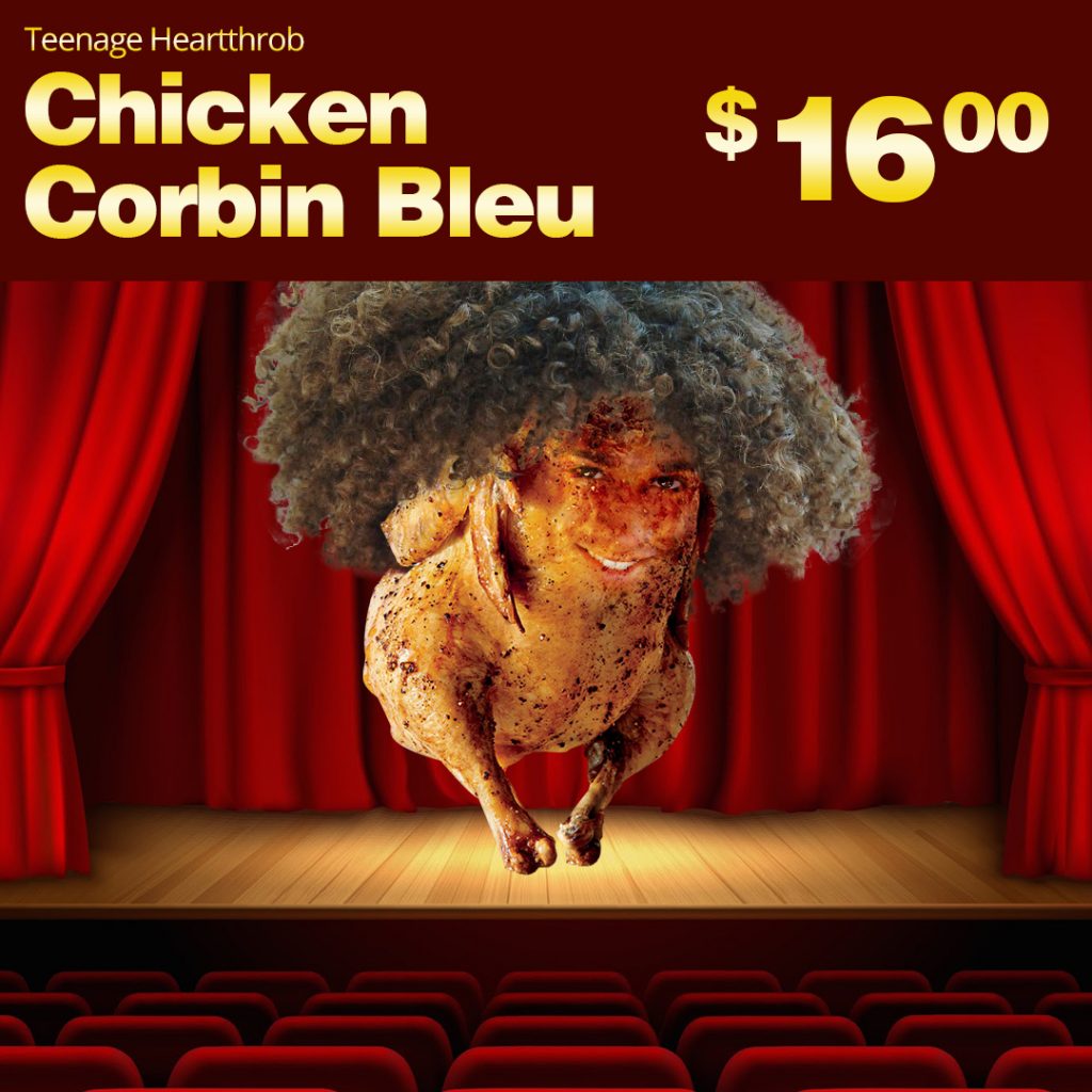 Chicken Corbin Bleu