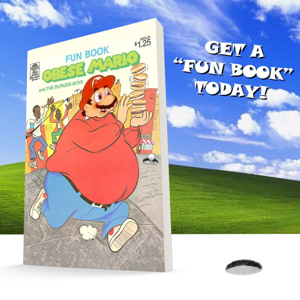 Obese Mario Fun Book